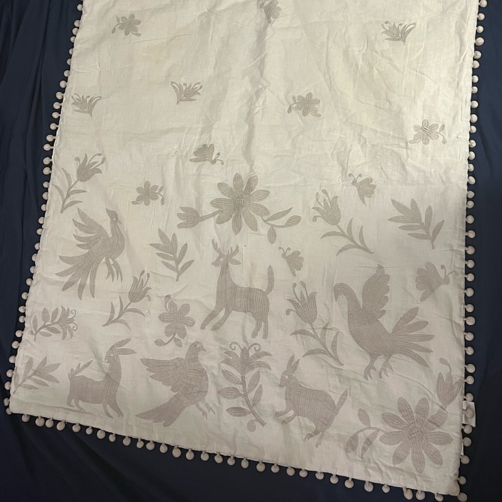 Restoration Hardware Botanical toddler quilt